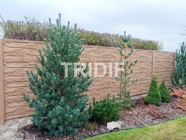 Relizace oplocení Hulín - Betonový plot